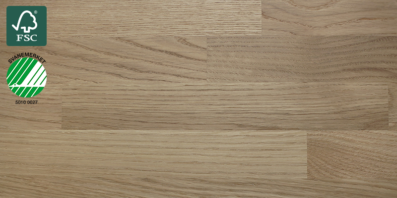 Oak Nature Oiled Benkeplate av heltre ved navn Oak Nature Oiled