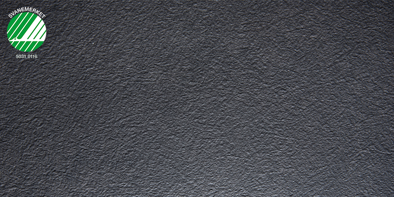 Porfido Nero A-3329 Benkeplate i laminat med navnet Porfido Nero A-3329