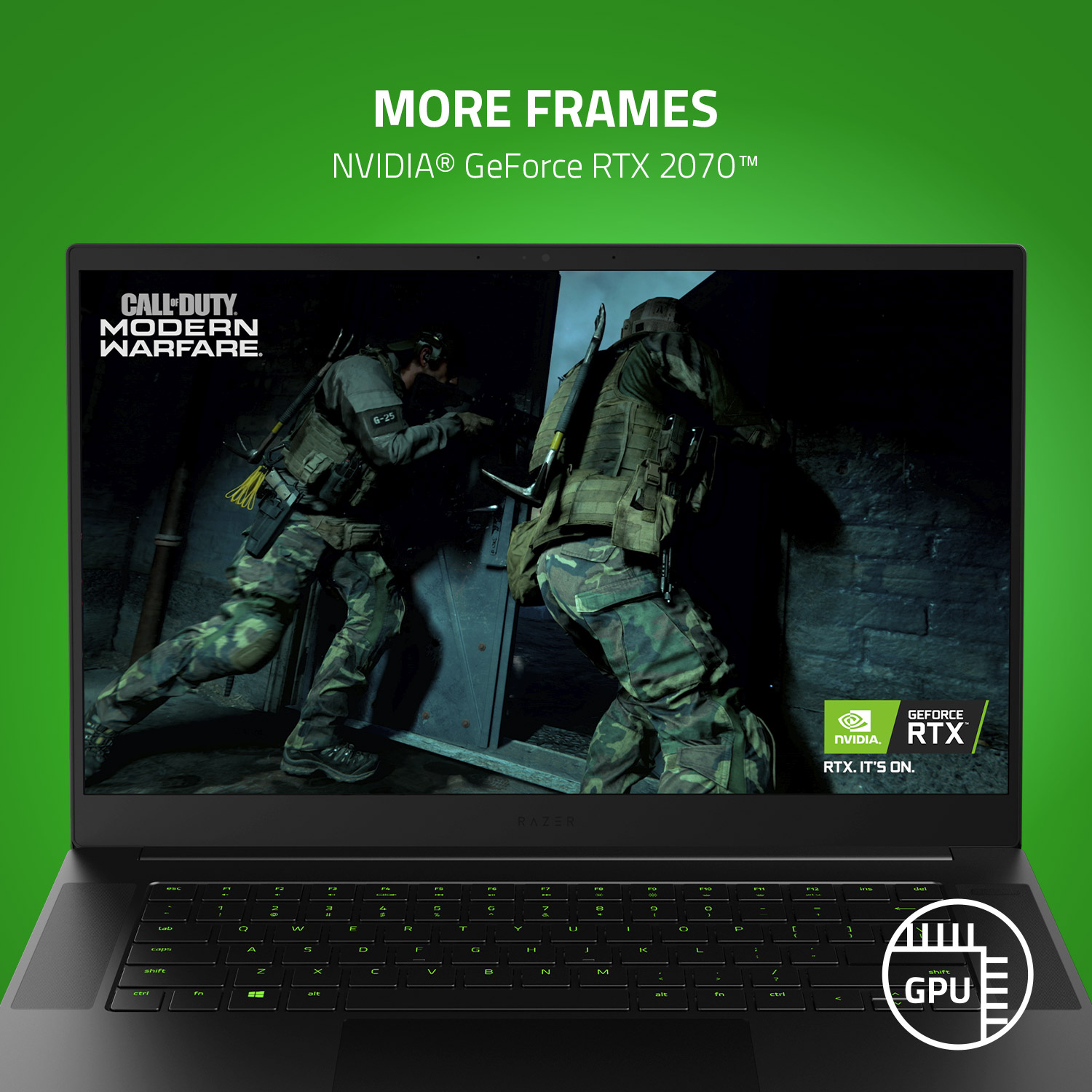 RTX 2070 gir deg kraftig spill- og 3D-ytelse Du får høyere FPS med et RTX 2070-grafikkort