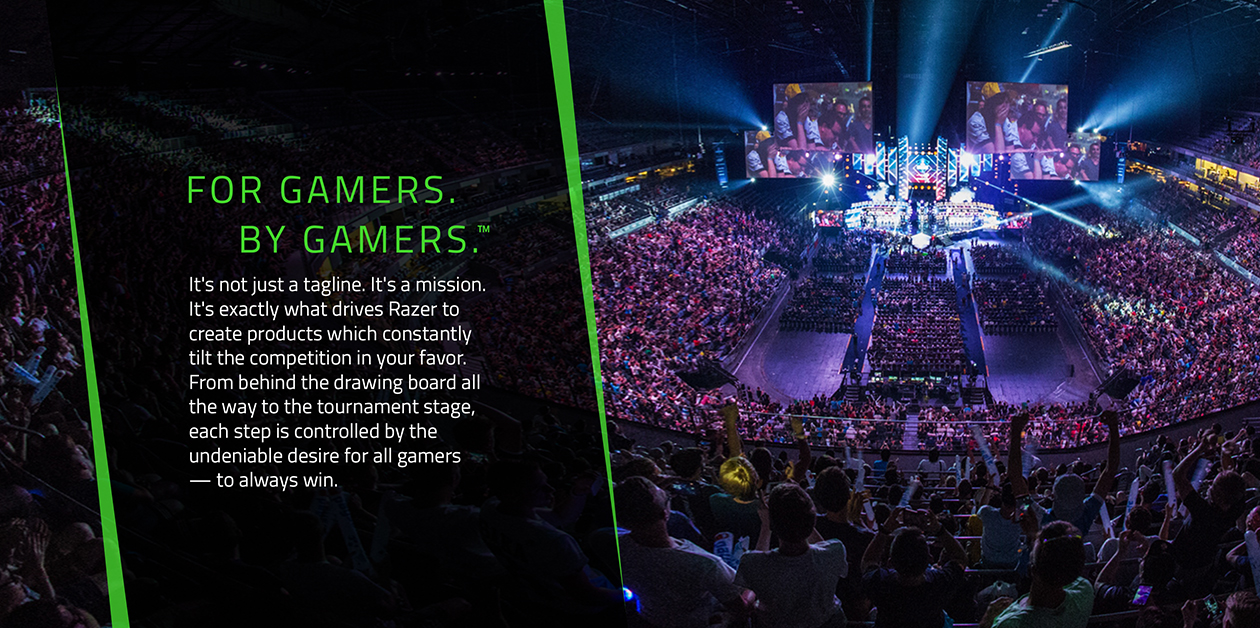 Razer – Gamingmus, musematter, tastatur og hodetelefoner Razer – Gamingmus, musematter, tastatur og hodetelefoner