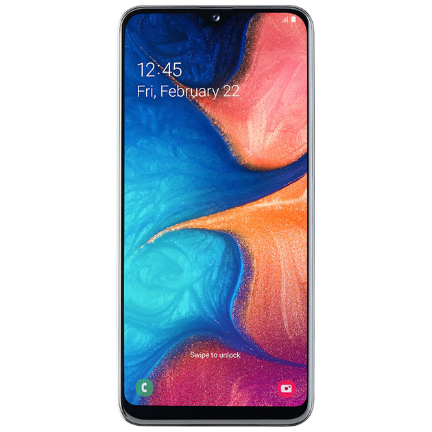 Samsung Galaxy A20e Samsung Galaxy A20e sett forfra