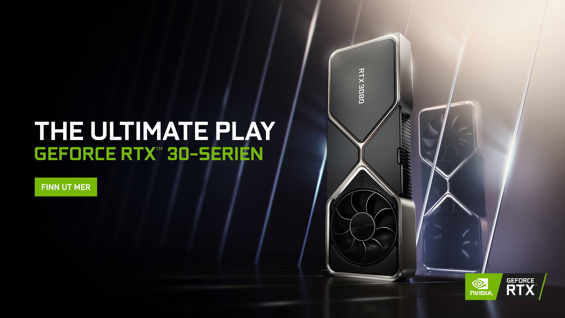 RTX 30-serien gir deg dobbelt så høy ytelse som forrige generasjon RTX 30-serien grafikkort fra NVIDIA