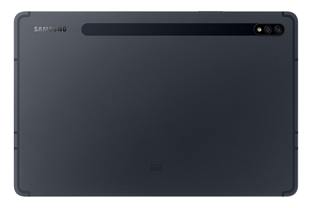 Samsung Galaxy Tab S7 gjør det enklere å være produktiv Samsung Galaxy Tab S7 sett bakfra