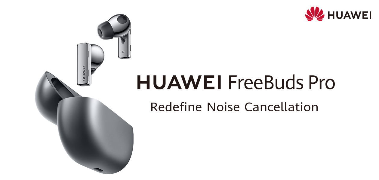 HUAWEI FreeBuds Pro - helt trådløse ørepropper med ANC Plakat med HUAWEI FreeBuds Pro
