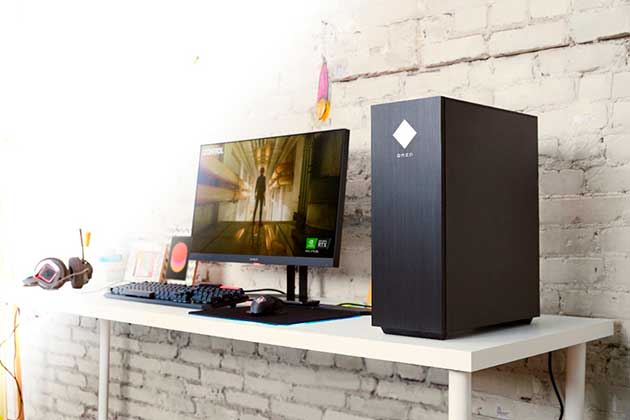 10. generations Intel® Core™ i5-prosessor HP Omen stasjonær pc