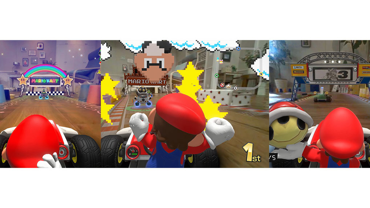 Screenshots fra Mario Kart Live: Home Circuit Screenshots fra Mario Kart Live: Home Circuit