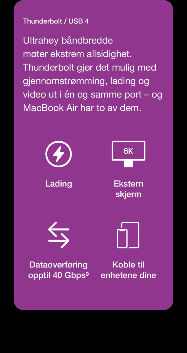 MacBook Air - Apples tynneste og letteste bærbare datamaskin har fått superkrefter fra Apple M1-chipen MacBook Air med Apple M1-chippen