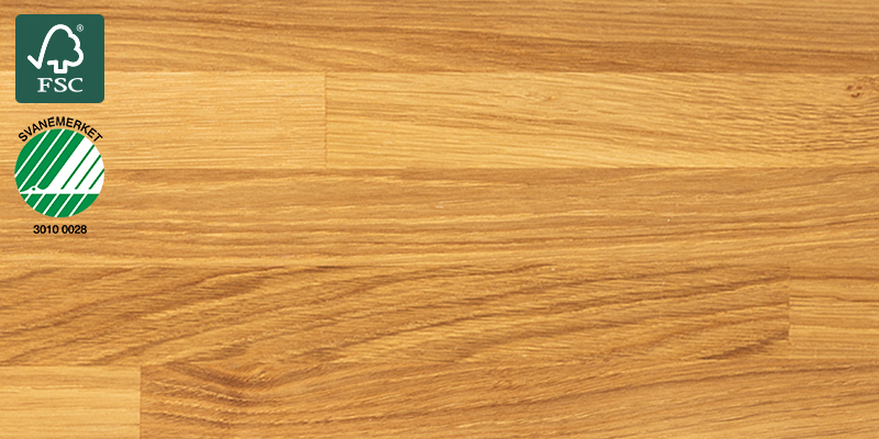 Oak Natural Oiled Benkeplate av heltre ved navn Oak Natural Oiled