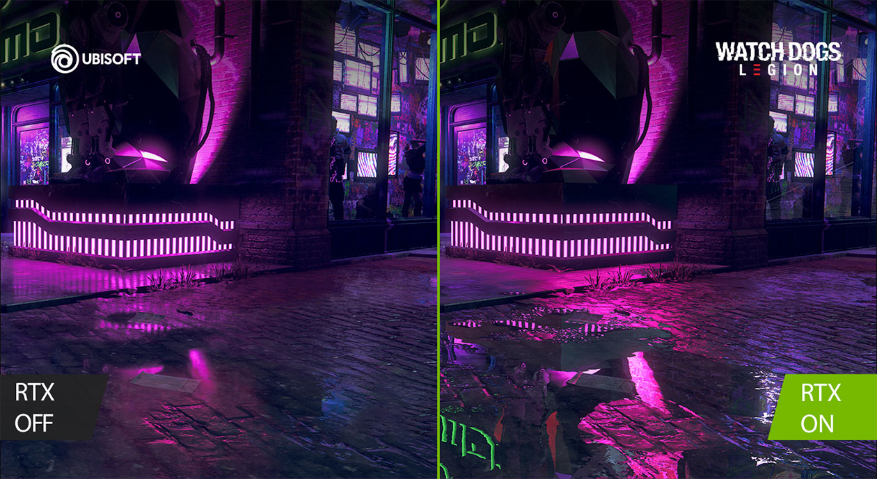 NVIDIA RTX Forskjellen mellom RTX av og på