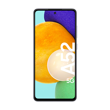 Batteriet er på 4500 mAh Samsung Galaxy A52 5G