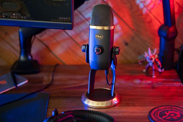 Blue Microphones Yeti Pro Usb Microphone Streaming Og Opptak Gaming Elkjop