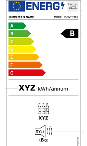 Nytt energimerke for vinskap Det nye energimerket for vinskap