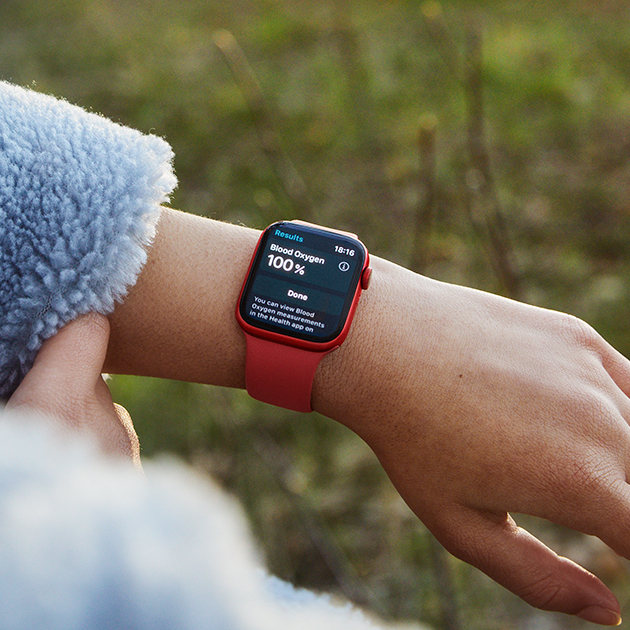 Apple Watch Series 6 gir deg mulighet til å måle oksygennivået i blodet Apple Watch Series 6 og måling av oksygennivå i appen