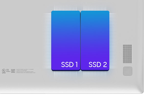 Lagremer med Dual SSD Lagre mer med Dual SSD