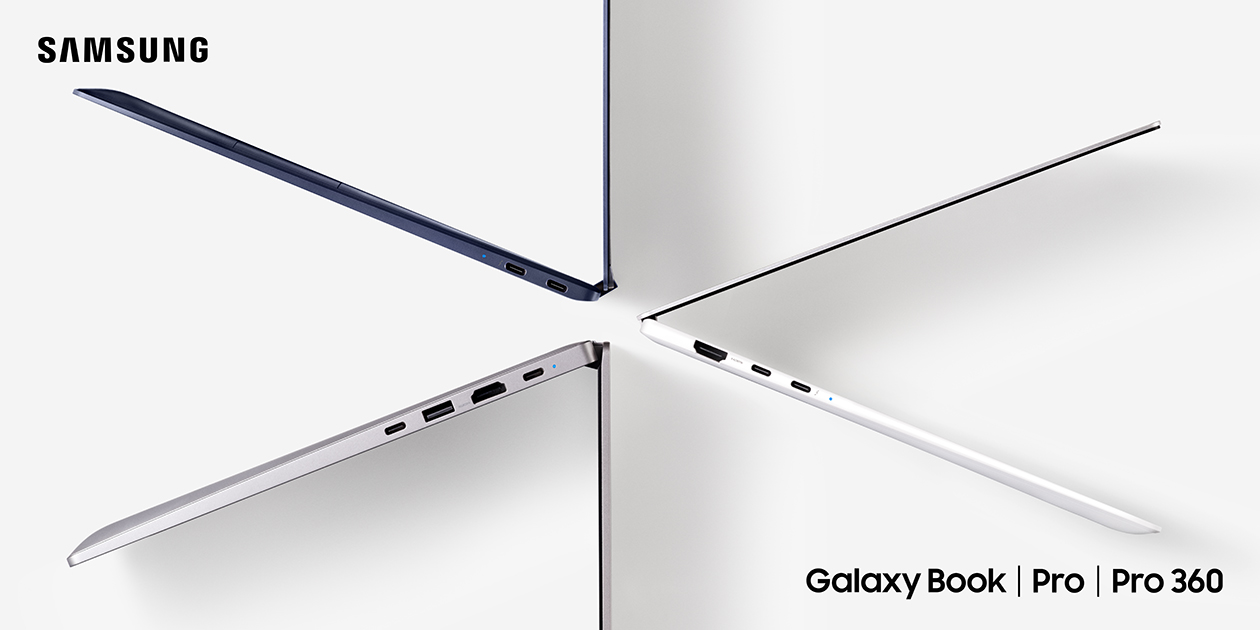 Samsung bærbar PC: Galaxy Book, Galaxy Book Pro og Galaxy Book Pro 360 Samsung Galaxy Book-banner
