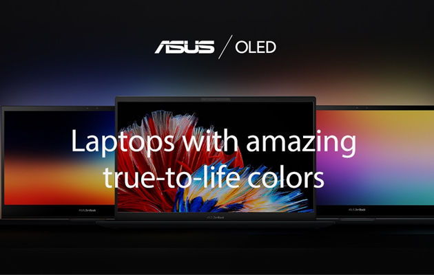 ASUS bærbare PC-er med OLED-skjermer ASUS bærbare PC-er med OLED-skjermer