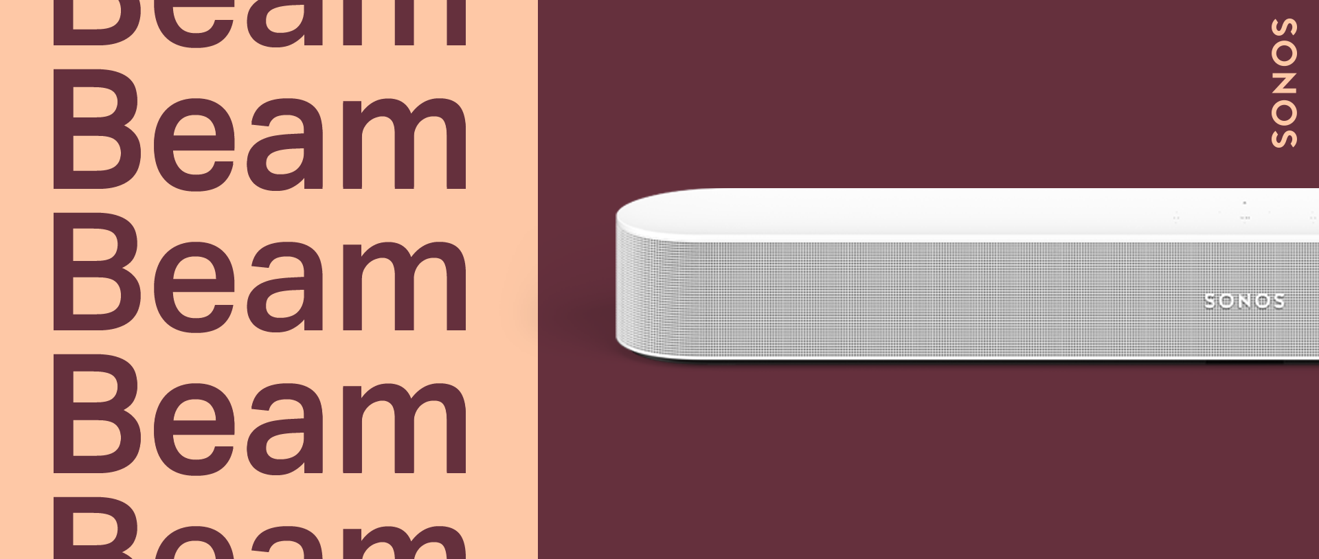 Beam (Gen 2) er nyeste utgave av den kompakte, smarte lydplanken fra Sonos Sonos Beam (Gen 2)