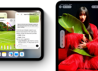 Forsiden av iPad mini-enheter som viser flere apper