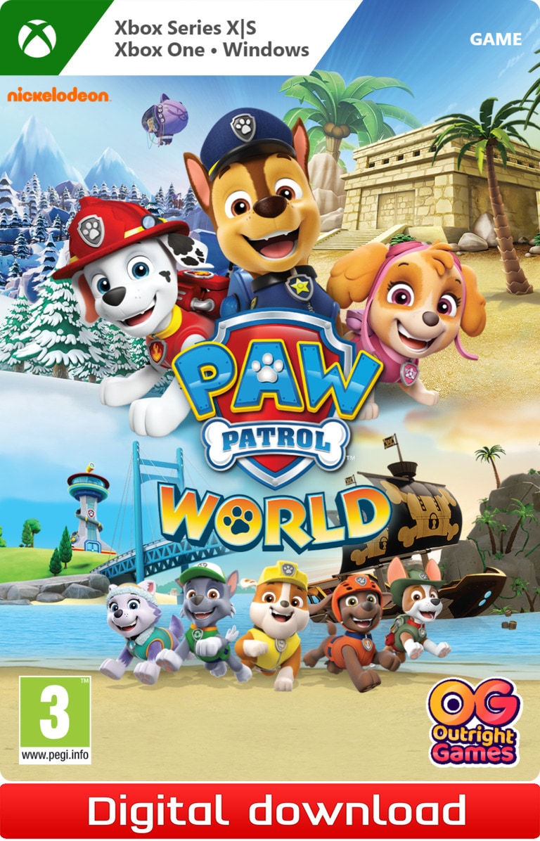 PAW Patrol World - PC Windows,XBOX One,Xbox Series X,Xbox Series S