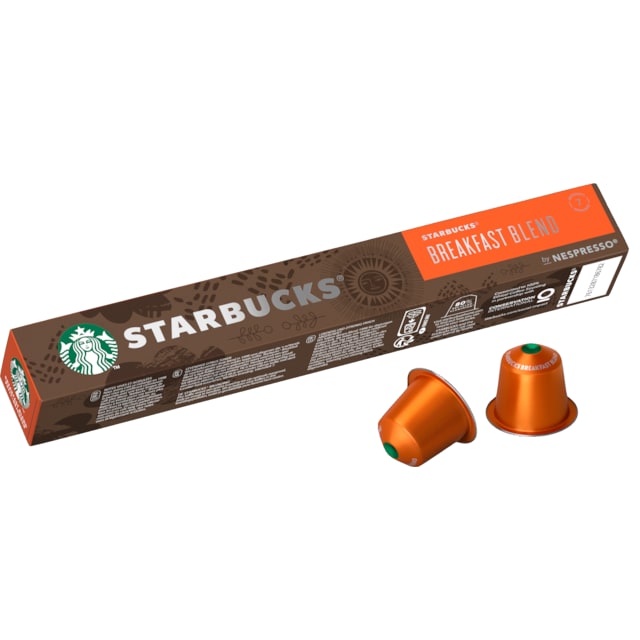 Starbucks by Nespresso Breakfast Blend kaffekapsler 12473157