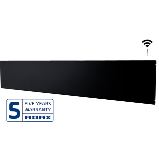 Adax Neo WiFi list panelovn 600W (sort)