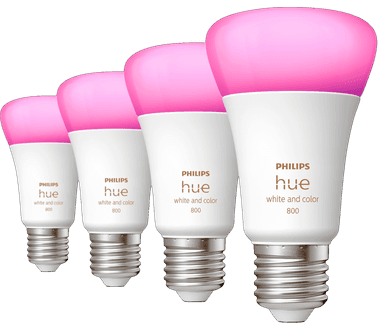 Philips Hue WCA 6,5W A60 E27 4-pk.