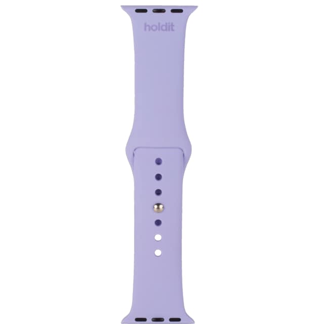 HOLDIT Apple Watch Silicone Band klokkereim 30-41mm (lilla)