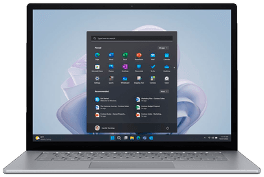 Microsoft Surface Laptop 5 i7-12/16/256/W11P 15" bærbar PC (platina)