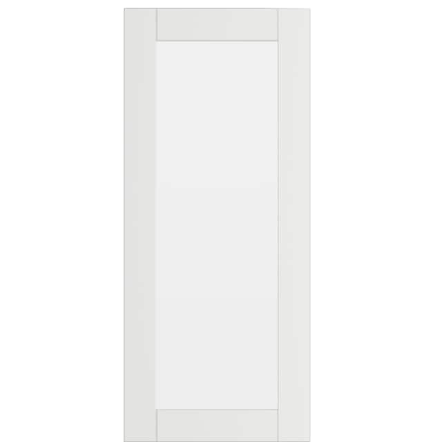 Epoq Shaker Classic White vitrinedør til kjøkken 40x92