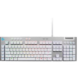 Logitech G815 RBG gamingtastatur (hvit)