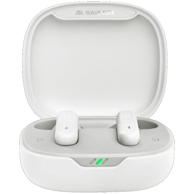 JBL Wave Flex helt trådløse in-ear hodetelefoner (hvit)