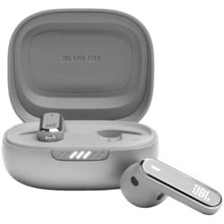 JBL Live Flex helt trådløse in-ear hodetelefoner (sølv)