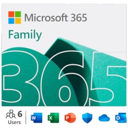 Microsoft 365 Family - Premium Office-apper - 12-måneders abonnement