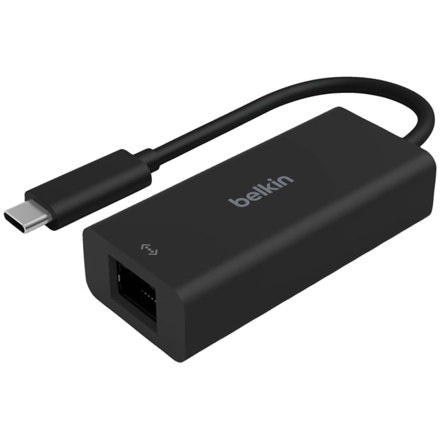 Belkin USB4 til 2,5 Gb Ethernet adapter (sort)