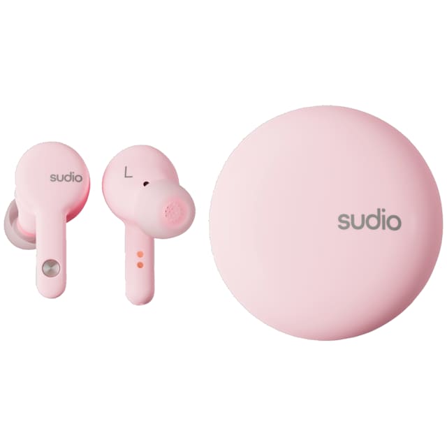 Sudio A2 trådløse in-ear hodetelefoner (rosa)