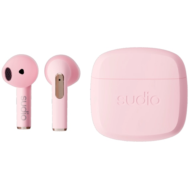 Sudio N2 trådløse in-ear hodetelefoner (rosa)