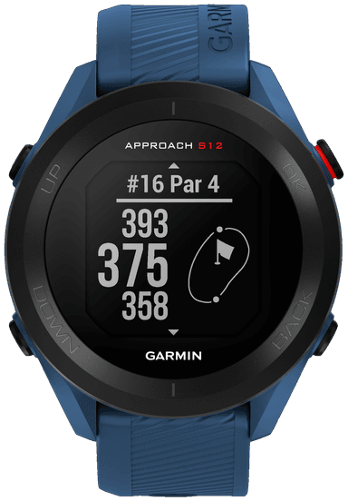 Garmin Approach S12 2022 GPS golfklokke (blå)