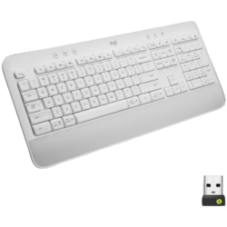 Logitech Signature K650 trådløst tastatur (hvit)