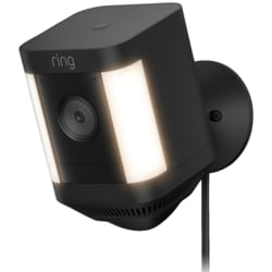 Ring Spotlight Cam Plus sikkerhetskamera (sort/plug-in)