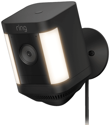 Ring Spotlight Cam Plus sikkerhetskamera (sort/plug-in)