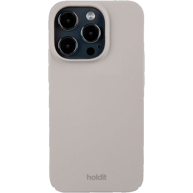 Holdit Slim Case iPhone 14 Pro deksel (taupe)