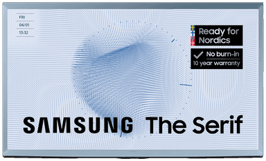 Samsung 55" LS01B The Serif 4K QLED Smart TV (2023) (sølv)