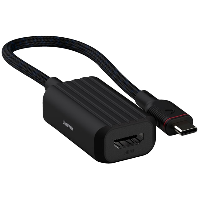Unysink USB-C til HDMI adapter 10377 (sort)