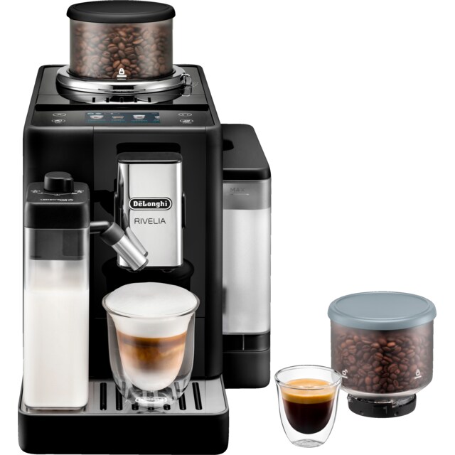 DeLonghi Rivelia EXAM440.55.B kaffemaskin (sort)