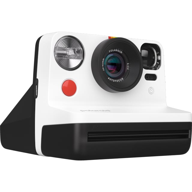 Polaroid Now Gen 2 analogt kamera (sort / hvit)