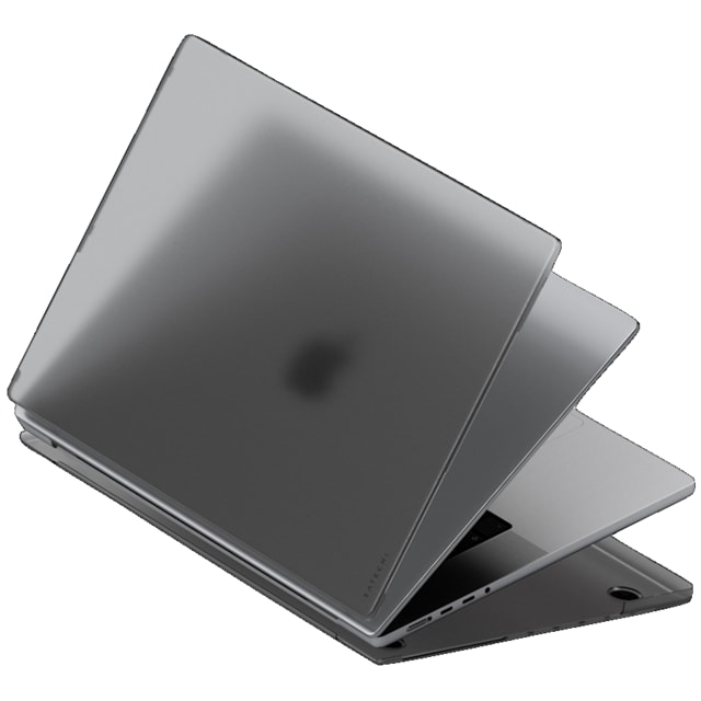 Satechi MacBook Pro 16" deksel i hardplast (mørk, gjennomsiktig)