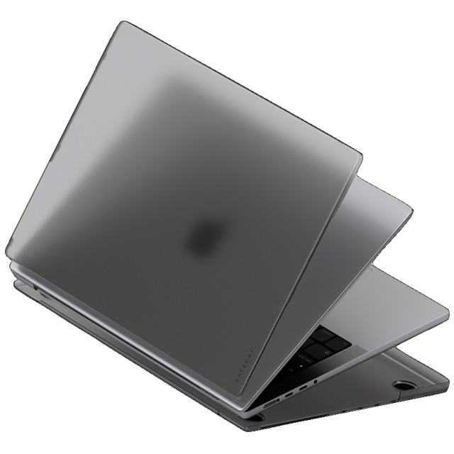 Satechi MacBook Pro 14" deksel i hardplast (mørk, gjennomsiktig)