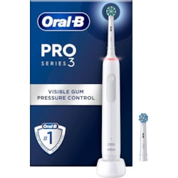 Oral-B Pro 3 elektrisk tannbørste (hvit)