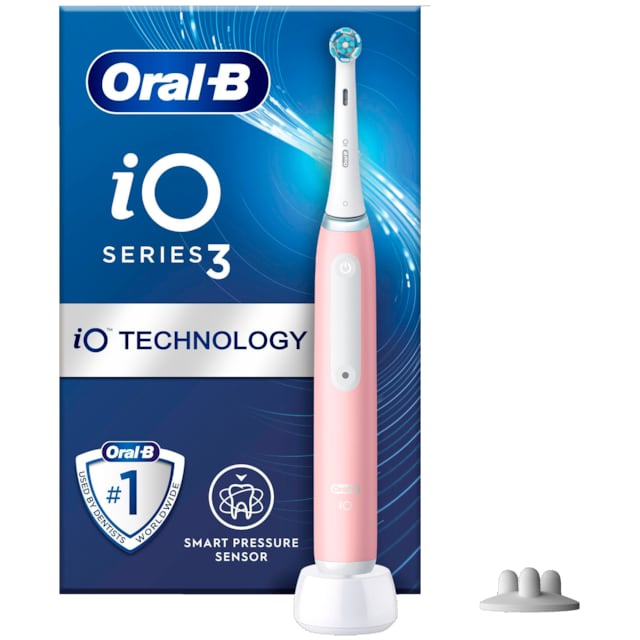 Oral-B iO3 elektrisk tannbørste 730843 (blush pink)