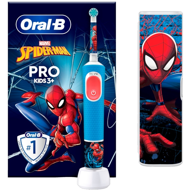 Oral-B Vitality Pro Kids Spiderman elektrisk tannbørste for barn 773390
